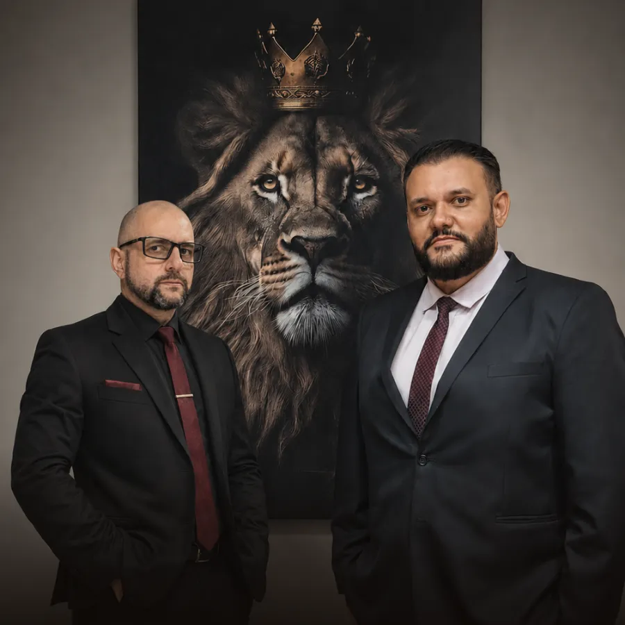 Dr. Rômulo Batista e Dr. Eduardo Bonifácio, sócios da Batista e Bonifácio Advocacia